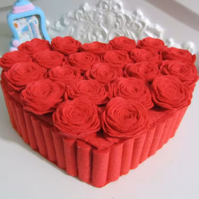 جعبه هدیه نمدی