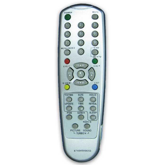 کنترل تلویزیون ال جی LG مدل 6710V0061D (صاایران)