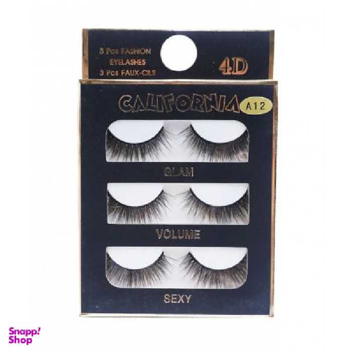 مژه مصنوعی کالیفرنیا (California) کد A12