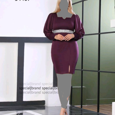 پیراهن مهمانی زنانه کرپ غواصی مدل تونیک مجلسی سوزان
