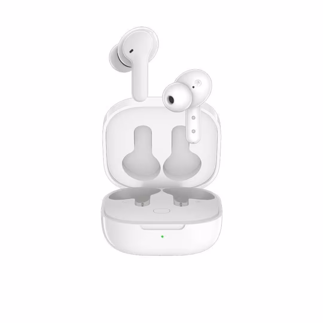 ایرپاد بلوتوثی qcy t13 گارانتی و ضمانت دارمناسب مکالمه و پخش موزیک و بازی