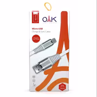 کابل شارژ و تبدیل USB به microUSB اوآک مدل K-135 طول 1 متر