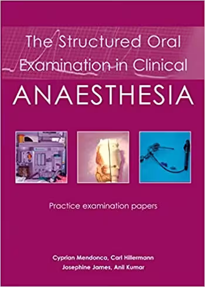 󾕇 دانلود کتاب The Structured Oral Examination In Clinical Anaesthesia, 2009 - دانلود کتاب های دانشگاهی
