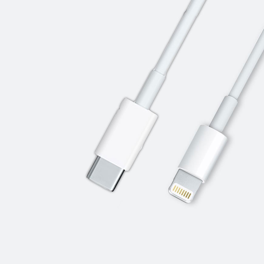 کابل شارژ  آیفون 13 و 12 و 11 اورجینال اپل