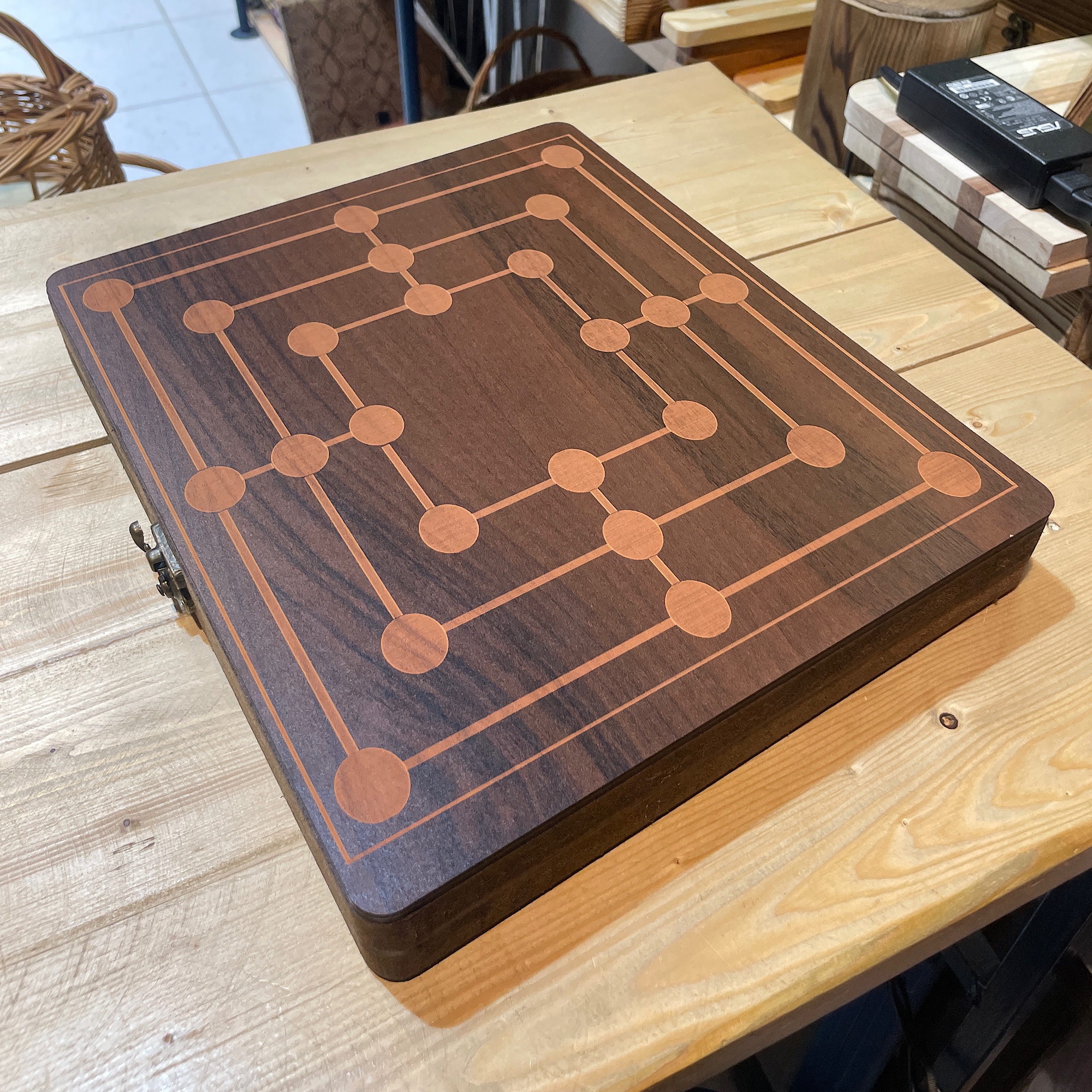 5 بازی  در یک بازی تمام چوبی 