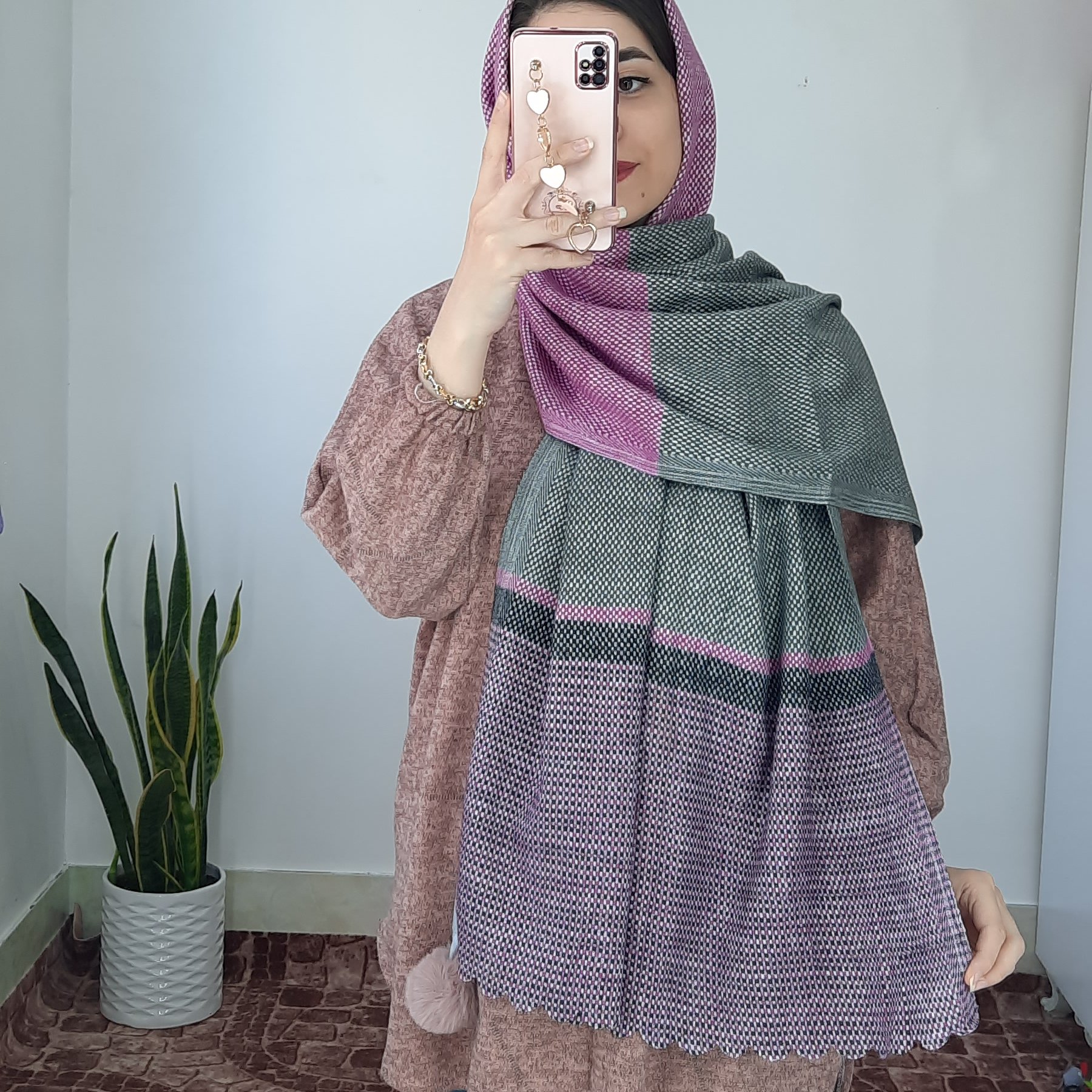 شال موهر مناسب پاییز و زمستان