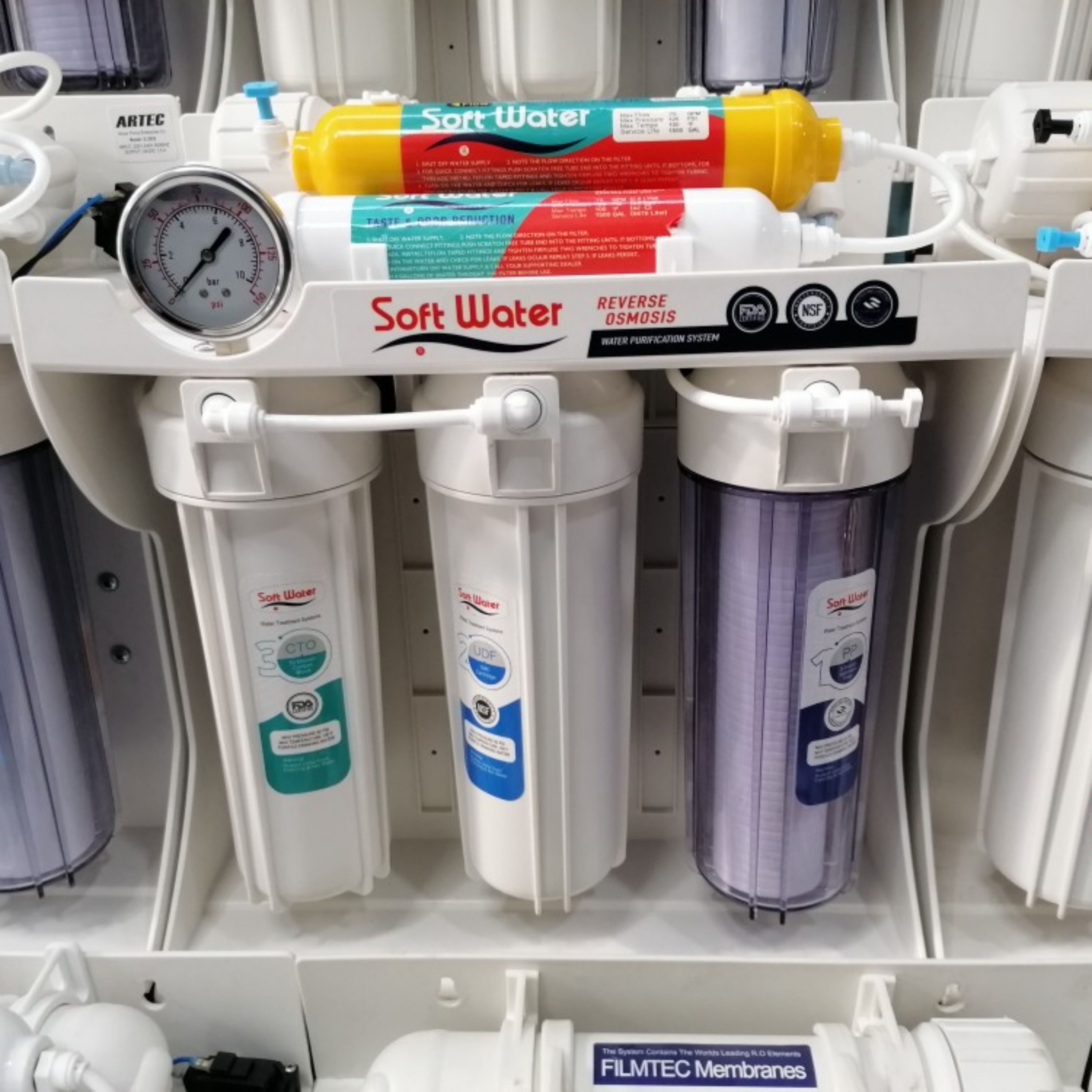 آب شیرین کن تصفیه آب آبشیرین کن 7 مرحله سافت واتر درجه 1