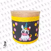 طبلک پلیمری باربد زمینه مشکی (پس کرایه)