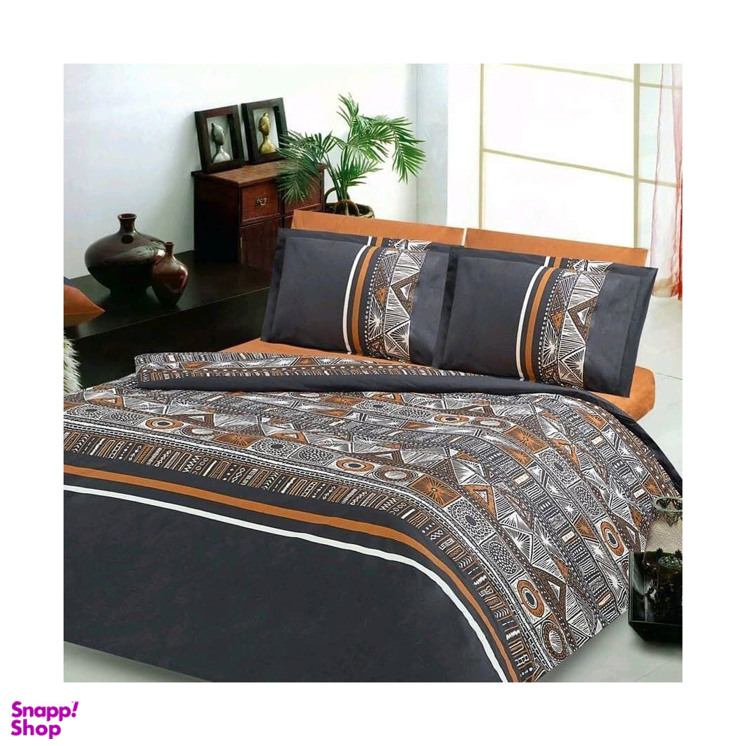 ست لحاف 4 تکه رزین تاژ (Rezin Taj) مدل رانفورس ایندیا دو نفره سایز 49x22x68 سانتی متر