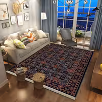 گلیم ماشینی4 متری(2.25-1.5)-هشت رنگ-طرح زرندی-در سایزهای مختلف-ارسال پس کرایه