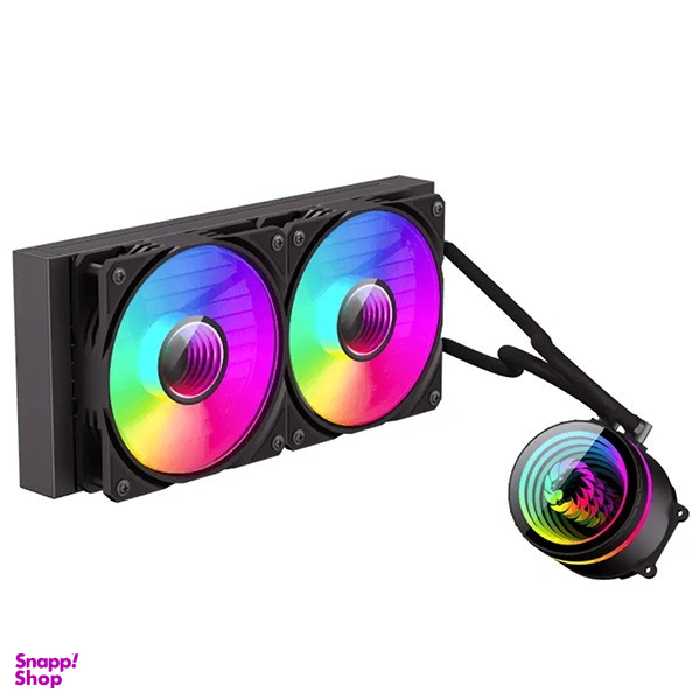 خنک کننده مایع پردازنده گیم مکس مدل IceBurg 240 Infinity Black