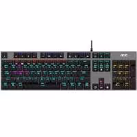 کیبورد باسیم مخصوص بازی ای او سی AOC Mechanical Gaming Keyboard GK410