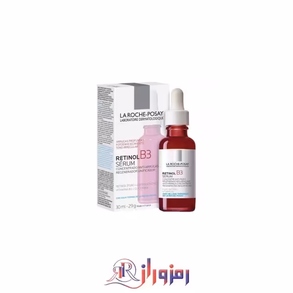 سرم رتینول B3 لاروش پوزای la roche posay retinol حجم 30 میل