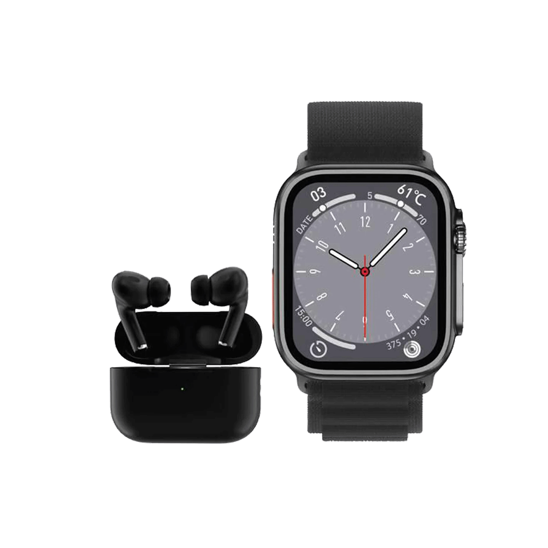 ساعت هوشمند مدل Green Lion Smart DUO (Ultra Active   TWS Pro 2) | موبوران