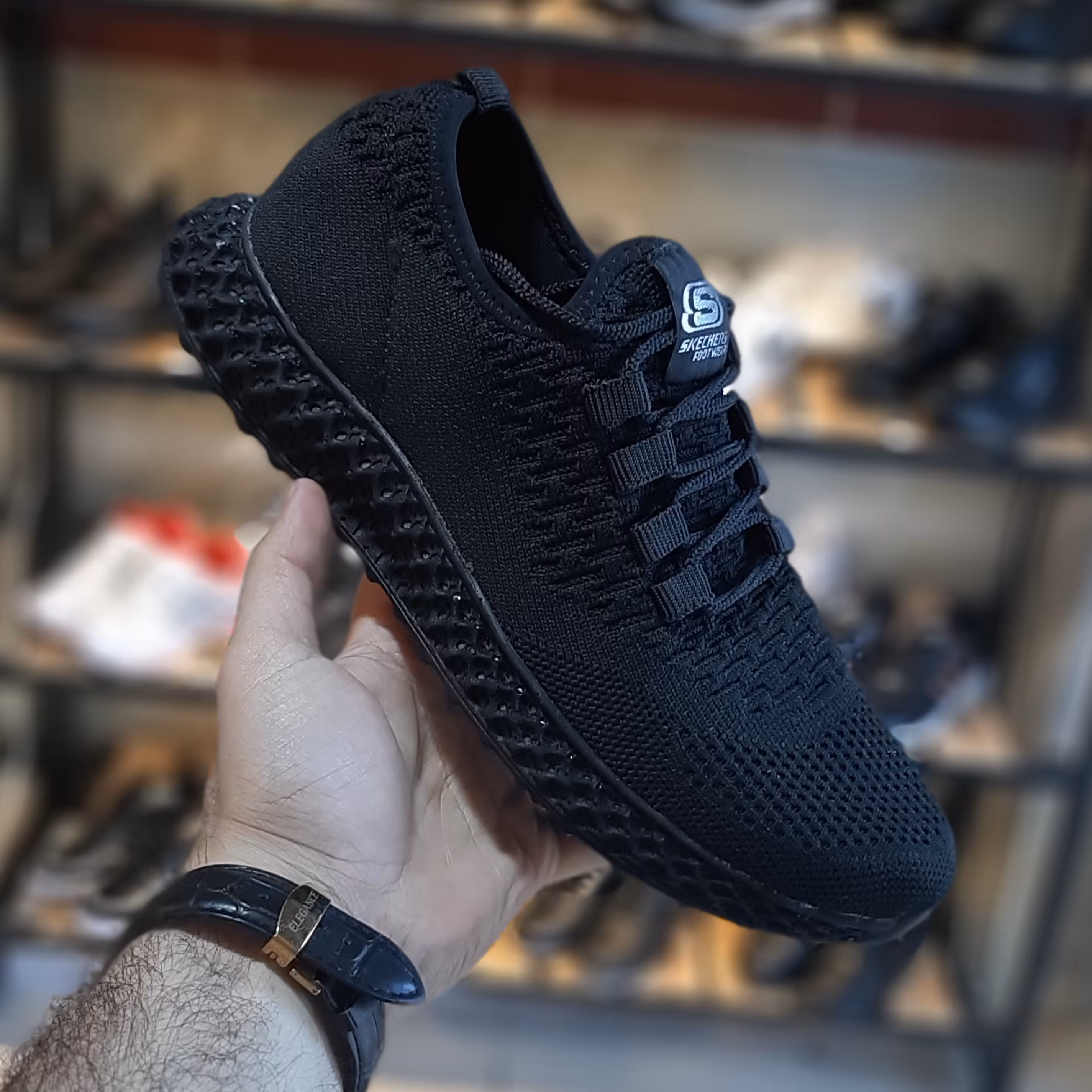 کفش جورابی مردانه تنفس پذیر زیره پیو نرم کیفیت بالا