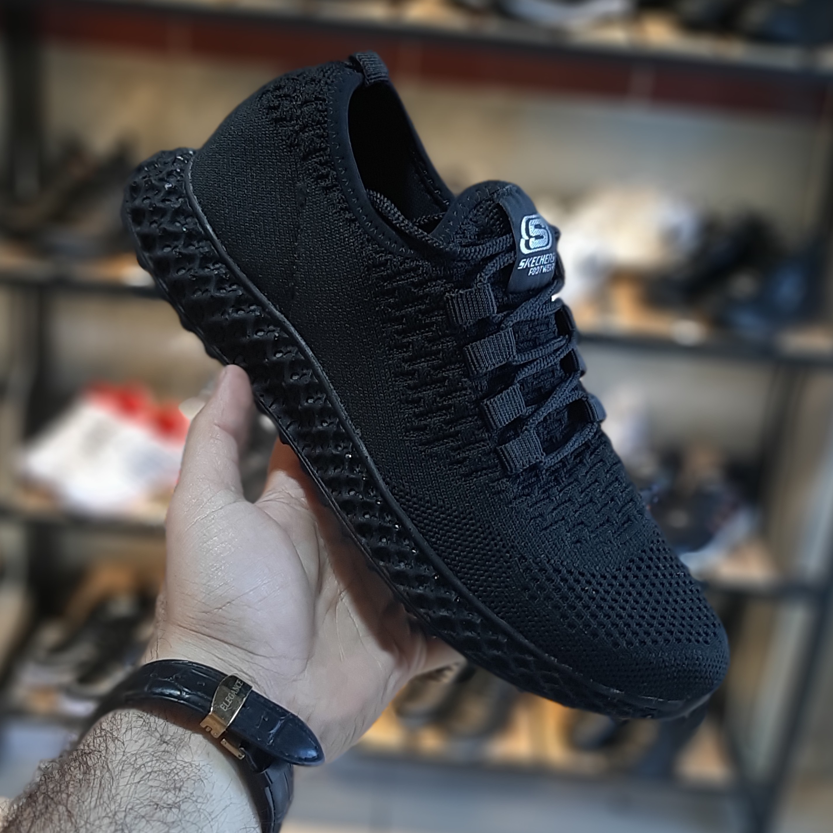 کفش جورابی مردانه تنفس پذیر زیره پیو نرم کیفیت بالا