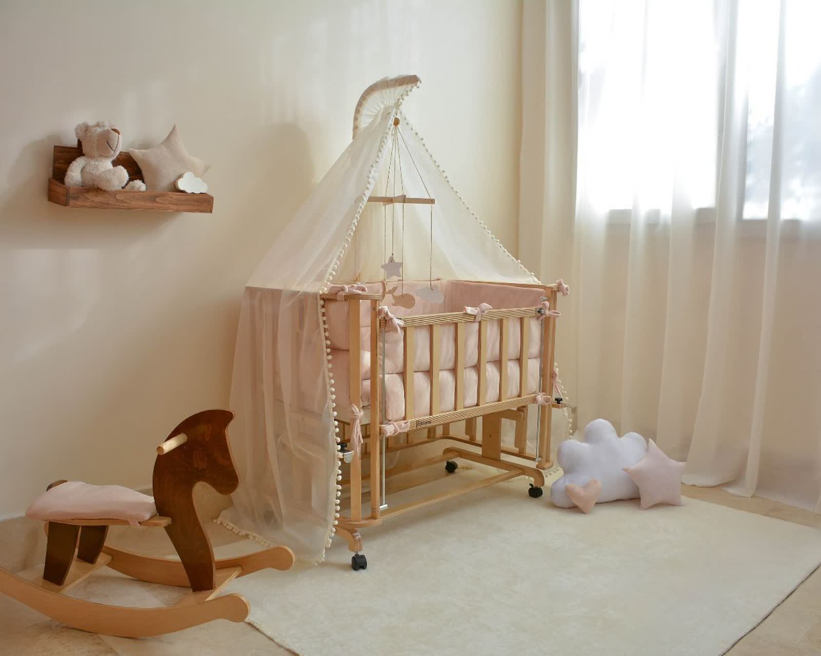 گهواره کنار مادر ویونا مدل دلانا