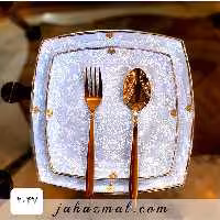 سرویس چینی پردیس طرح آزیتا 30 پارچه کد 2047