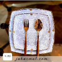 سرویس چینی پردیس طرح آزیتا 30 پارچه کد 2047