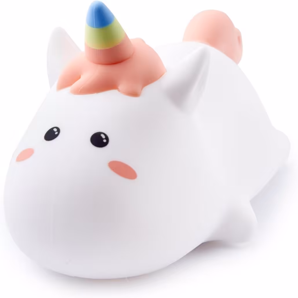 چراغ خواب اتاق کودک مدل یونیکورن خوابیده