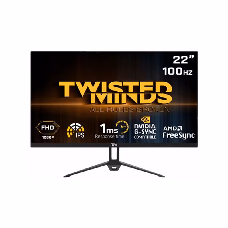 مانیتور تویستد مایندز TM22FHD100IPS سایز 22 اینچ