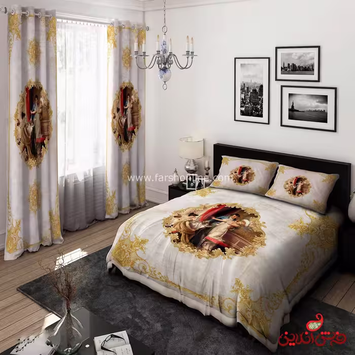 روتختی طرح نقاشی کلاسیک فرانسوی کد 15515