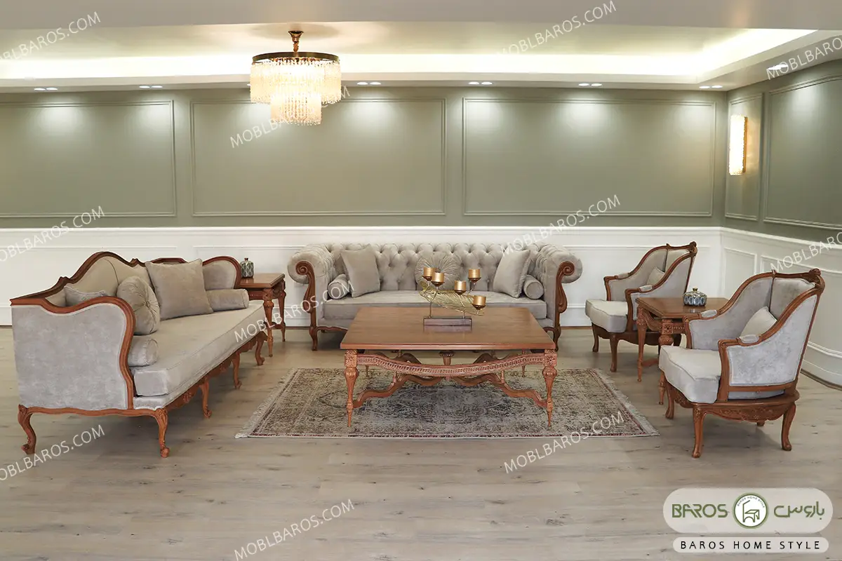 مبل نئوکلاسیک کینگ و چستر نیکا و پرنس