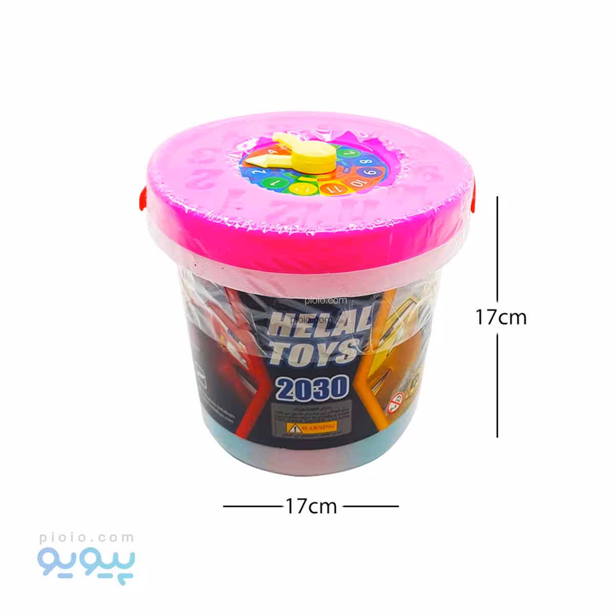 اسباب بازی سطل لگو 43 قطعه ای پلاستیکی آیتم 2030 عمده و کارتنی