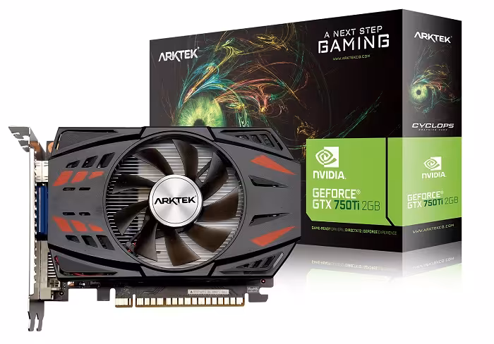 کارت گرافیک آرکتک مدل GTX750Ti 2GB V3 با حافظه 2 گیگابایت