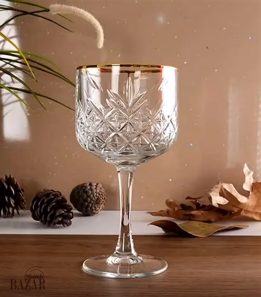 گیلاس تایملس لب طلا 4 عددی پاشاباغچه کد 440237