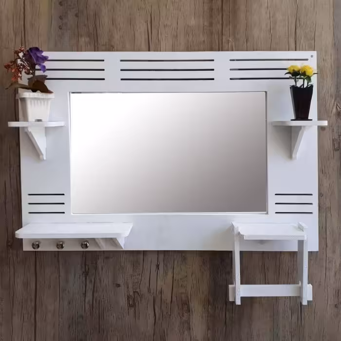 آینه و کنسول خطی دار PVC ضد آب 