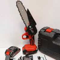 اره زنجیری شارژی دو باتری با دو عدد زنجیر مستر تولز