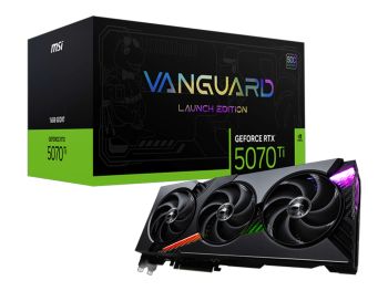 کارت گرافیک ام اس آی مدل GeForce RTX 5070 Ti 16G VANGUARD SOC LAUNCH EDITION