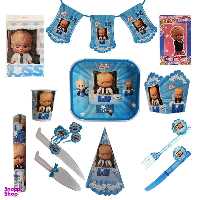 مجموعه 134 عددی تم تولد طرح بچه رییس