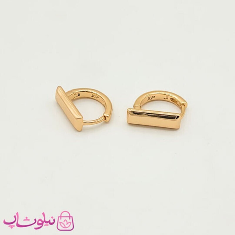 گوشواره دخترانه حلقه ای ظریف ژوپینگ کد 571