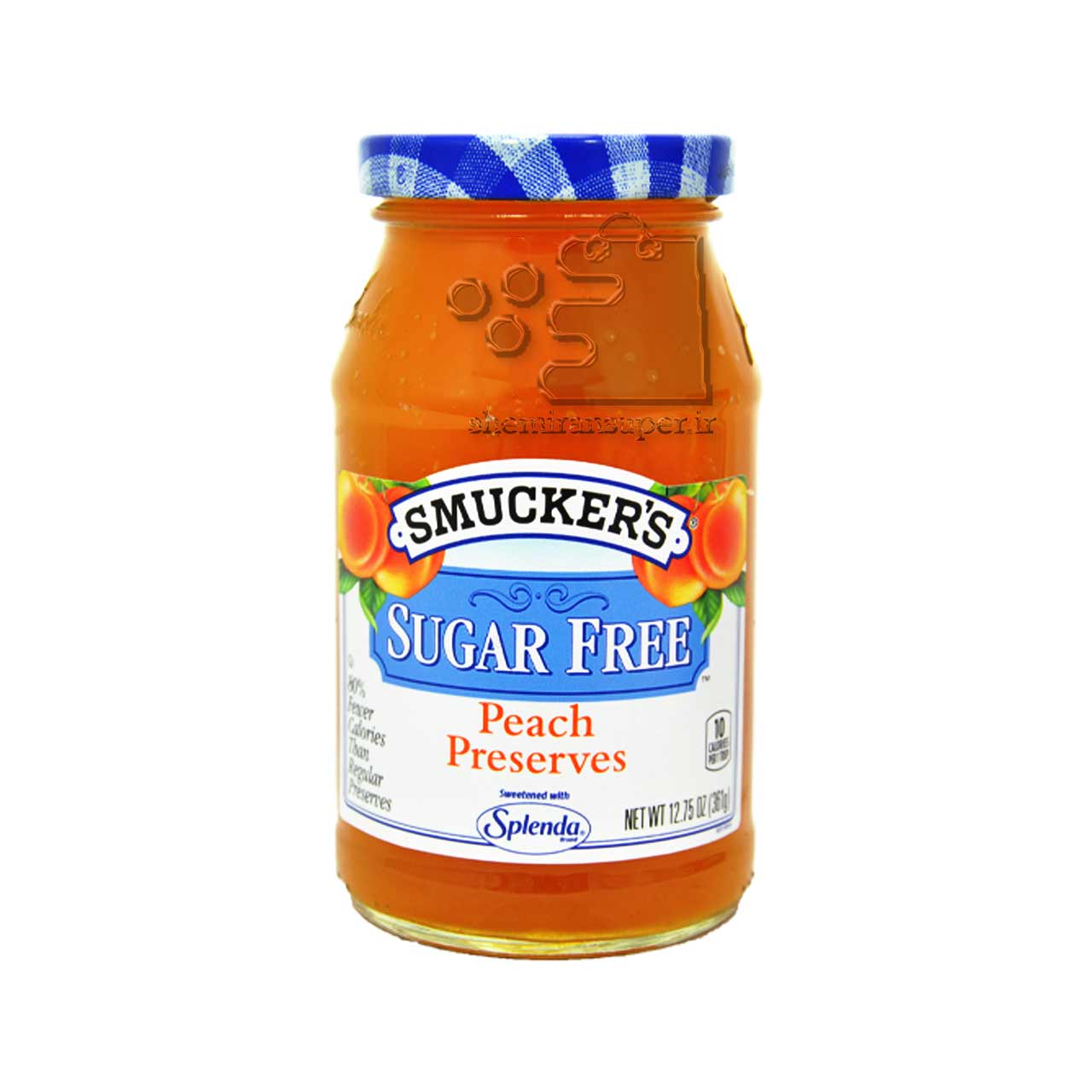 مربا هلو رژیمی ( بدون شکر ) 360 گرم اسماکرز - smuckers