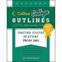 کتاب زبان اصلی United States History from  Collins College Outlines