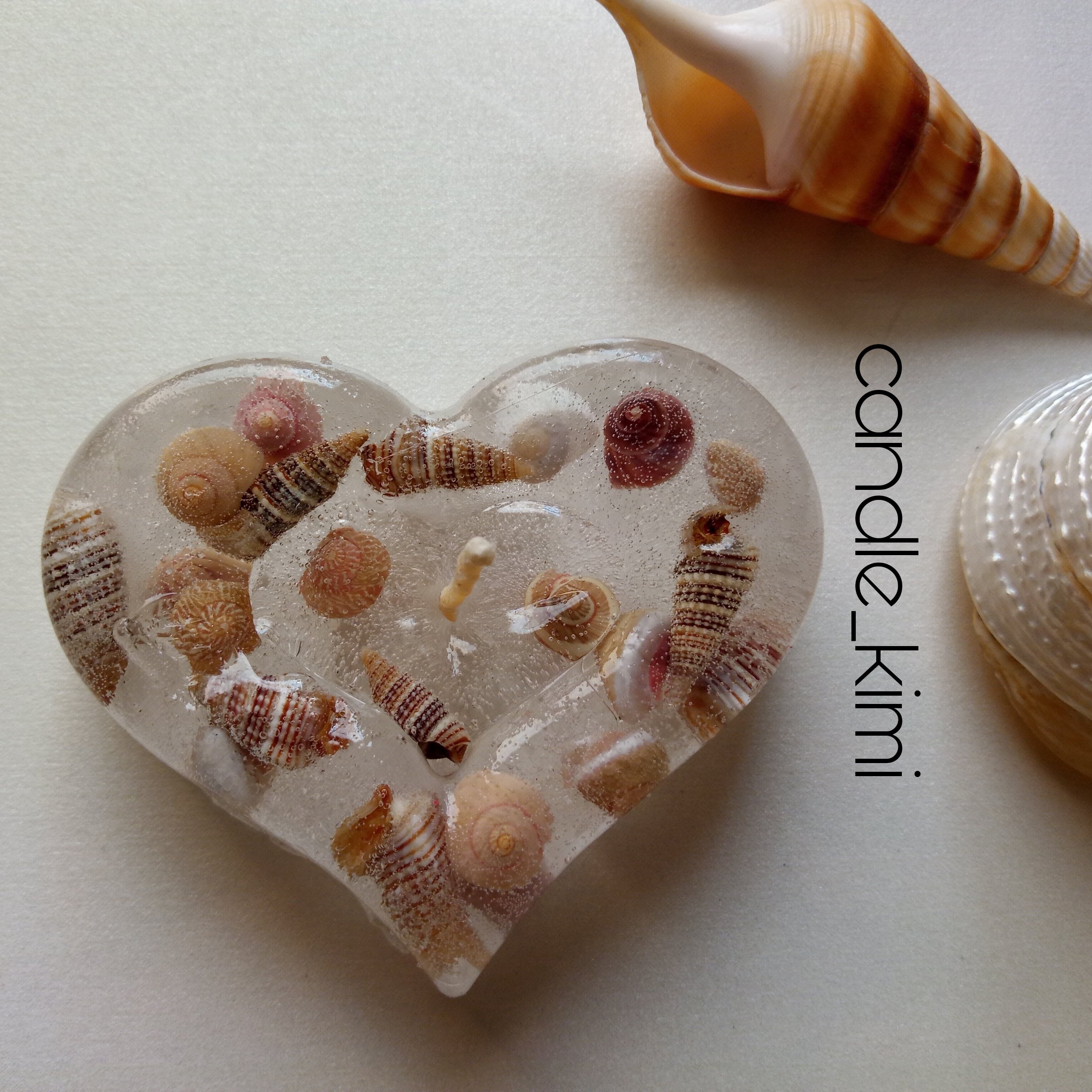 شمع قلبی ژله ای