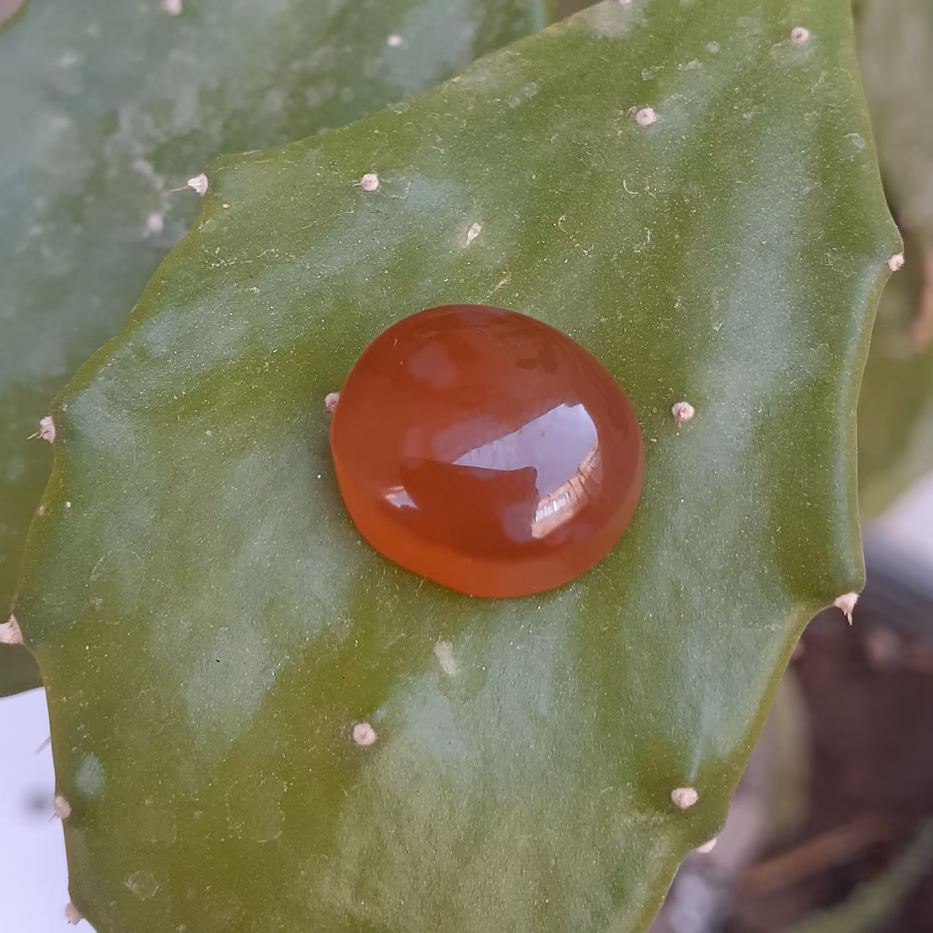 عقیق یمنی خوشرنگ با رنگ طبیعی