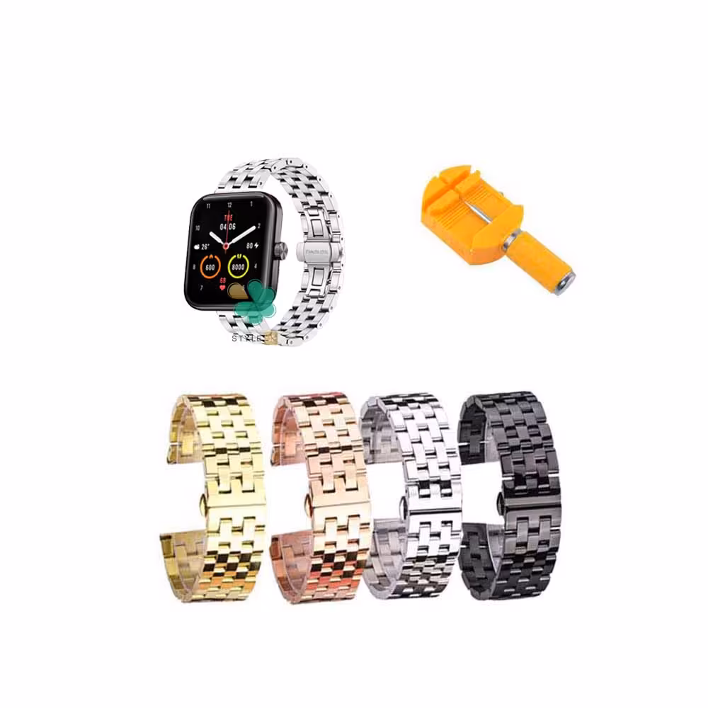 بند ساعت هوشمند شیائومی Xiaomi Maimo Watch استیل 5Bead