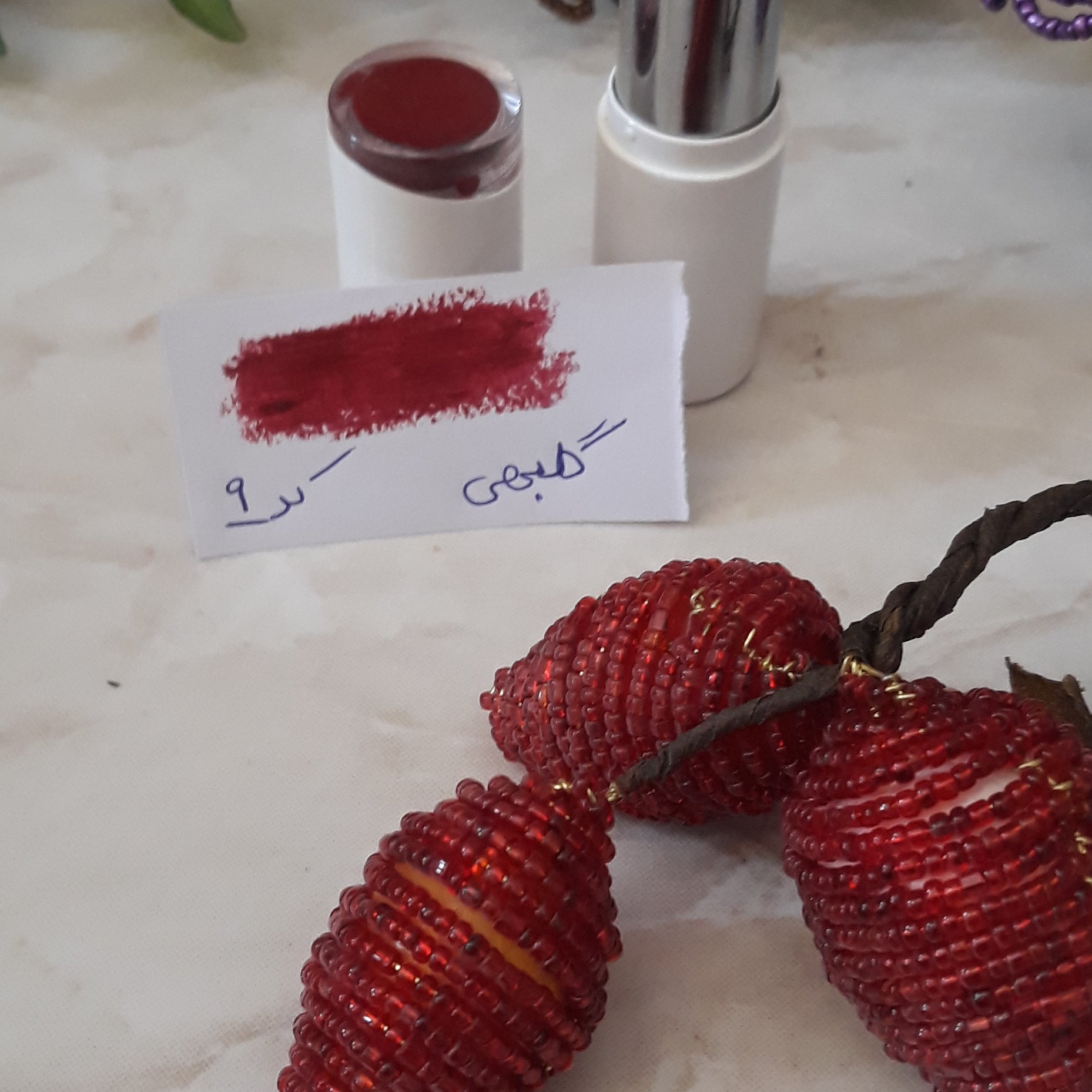 رژ لب طبیعی (کد 9 = گلبهی)
