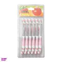 چاقو میوه خوری رمانتیک هوم کد A8 بسته 12 عددی