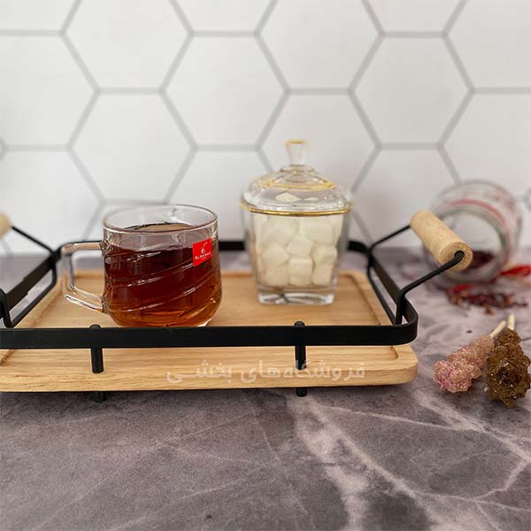فنجان چای خوری مدل میلک خطی بسته 6 عددی