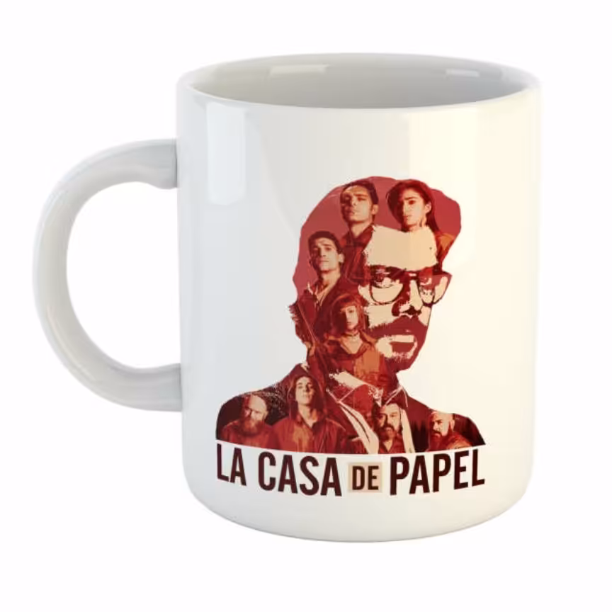 ماگ طرح خانه کاغذی کد386