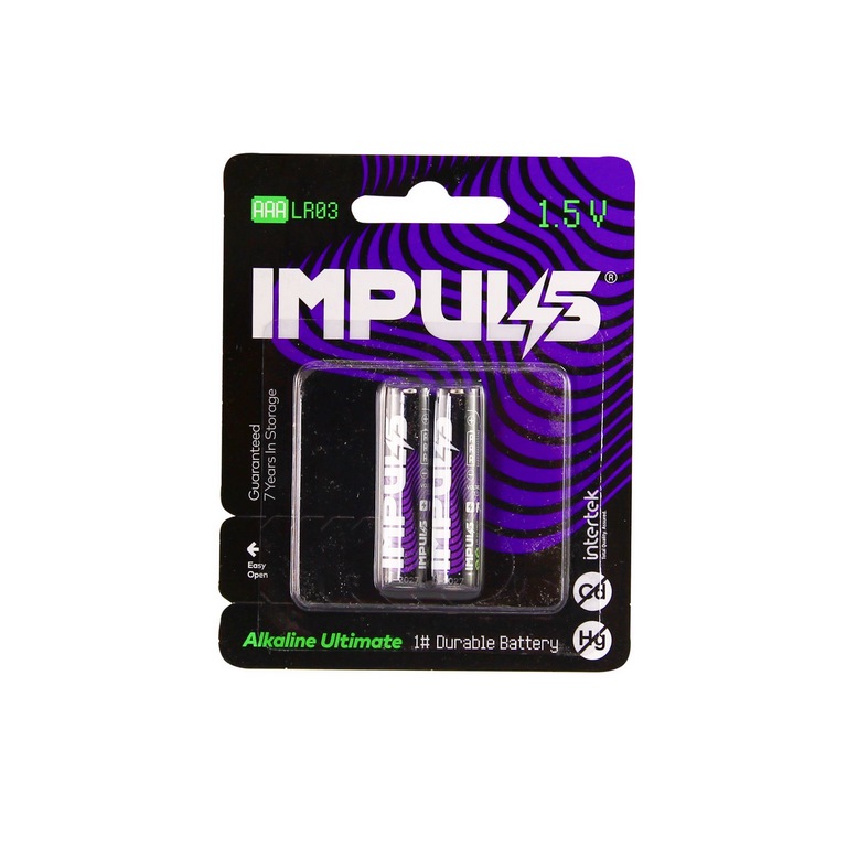 باتری نیم قلمی 15V ایمپالس مدل IMPULS Alkaline Ultimate مجموعه 2 عددی