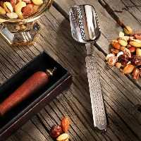 قاشق آجیل دسته فولادی سیلور رنگ برند ریور ساخت ایتالیا