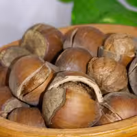 فندق شکسته و برشته بدون نمک