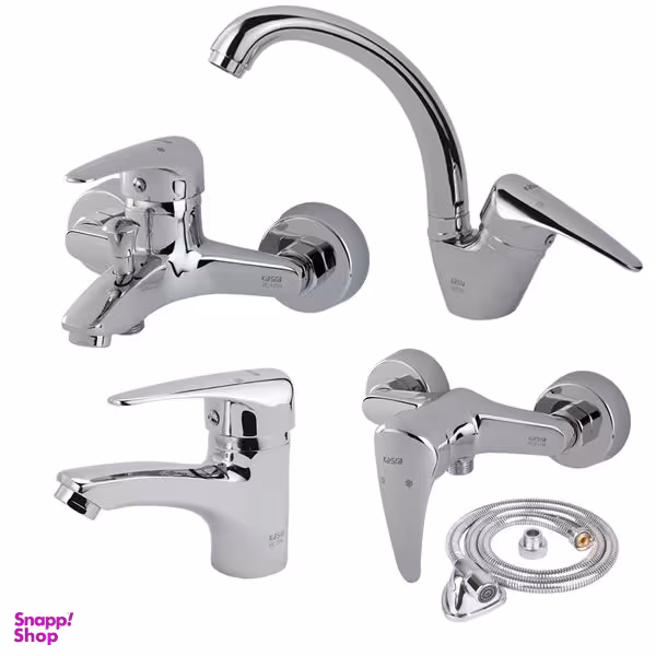 ست شیرآلات کسری مدل کارون مجموعه 5 عددی