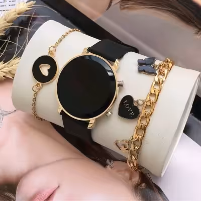 ست شیک ساعت LED همراه