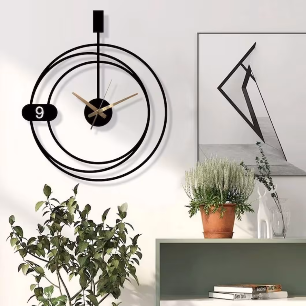 ساعت دیواری عدد 9